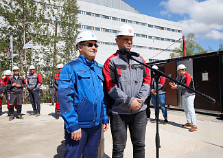ГНЦ РФ ТРИНИТИ впервые принял на своей площадке студентов Всероссийской студенческой стройки