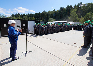 ГНЦ РФ ТРИНИТИ впервые принял на своей площадке студентов Всероссийской студенческой стройки